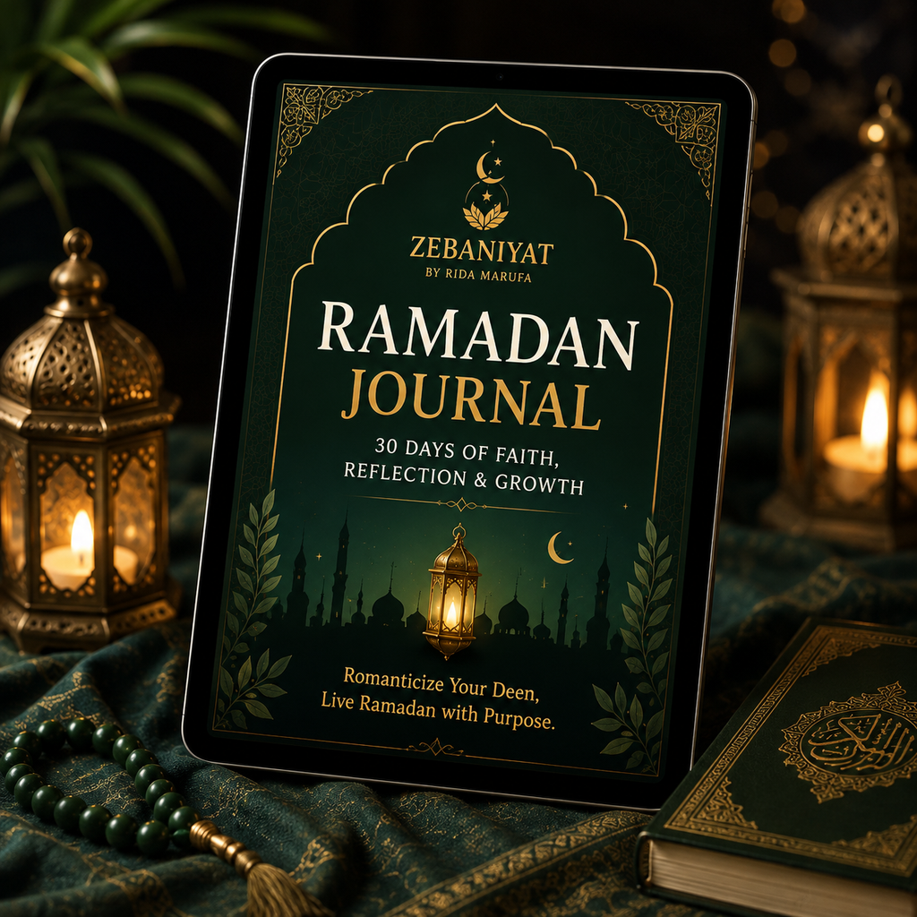 Zebaniyat Ramadan Journal – 30 Days of Faith, Reflection & Growth