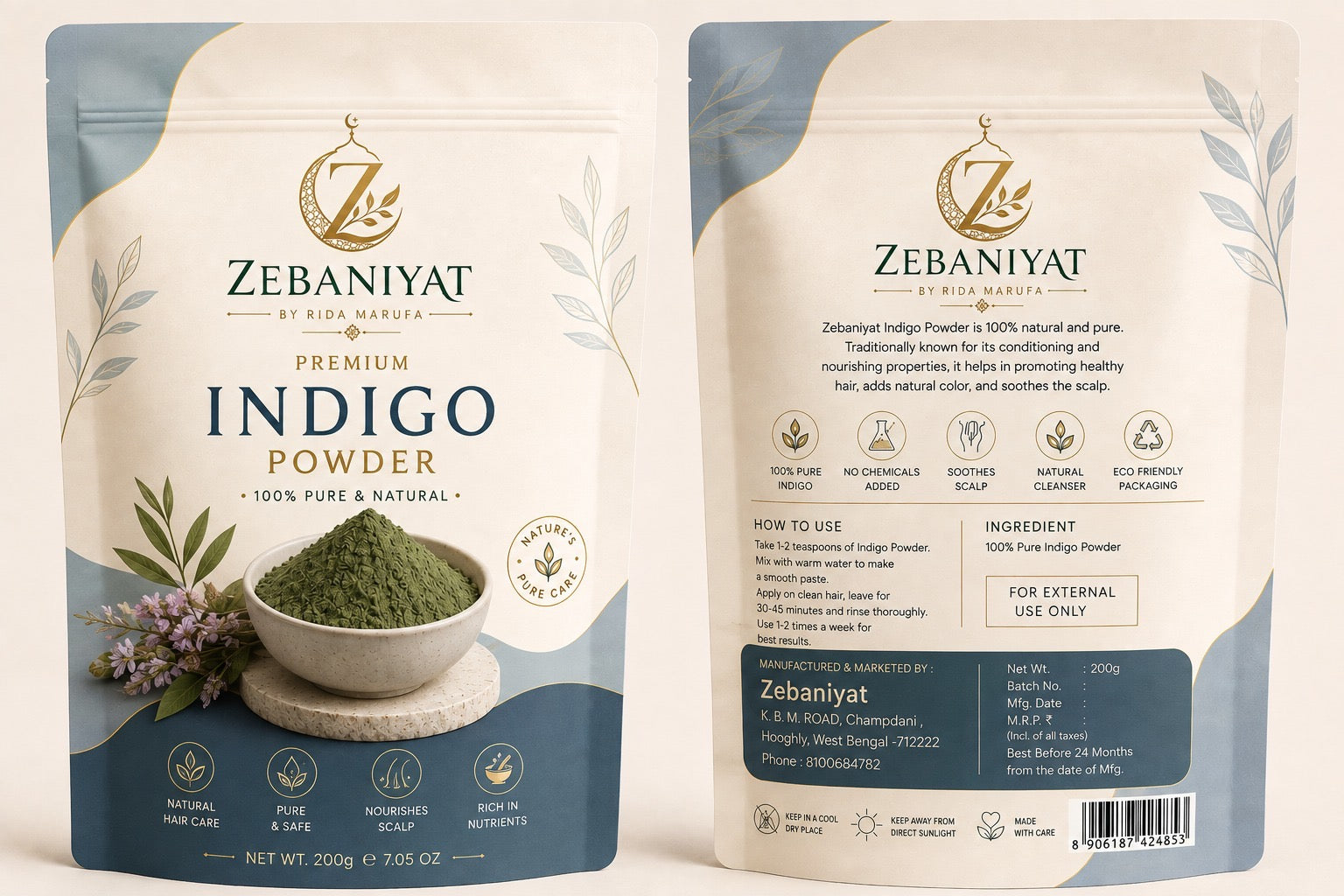 Zebaniyat Indigo Powder