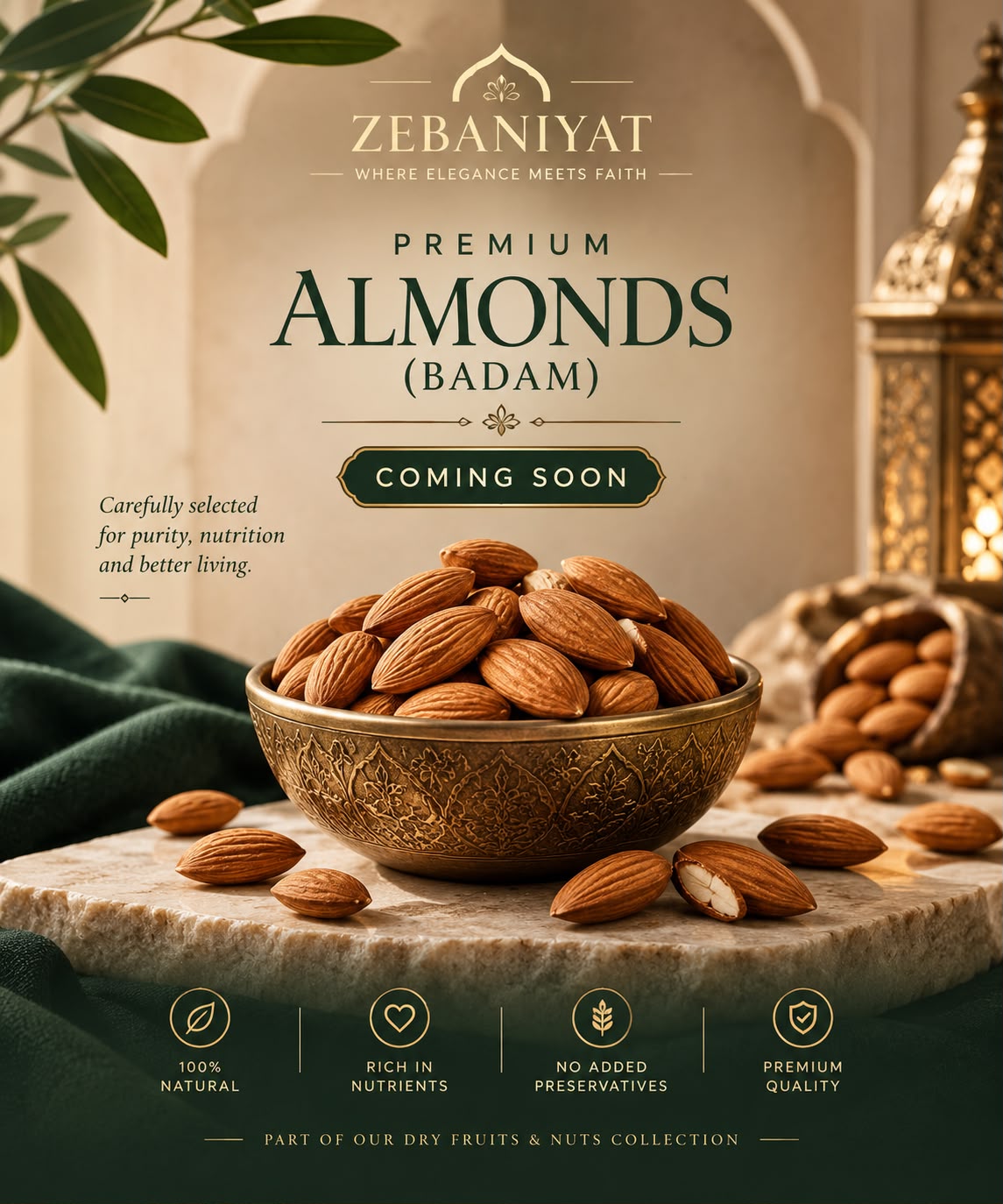 Premium Almonds (Badam)