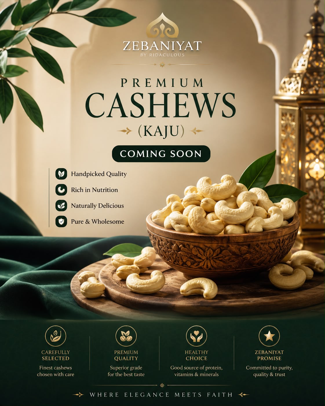 Premium Cashews (Kaju)