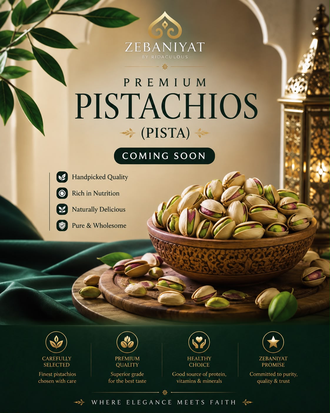 Premium Pistachios (Pista)