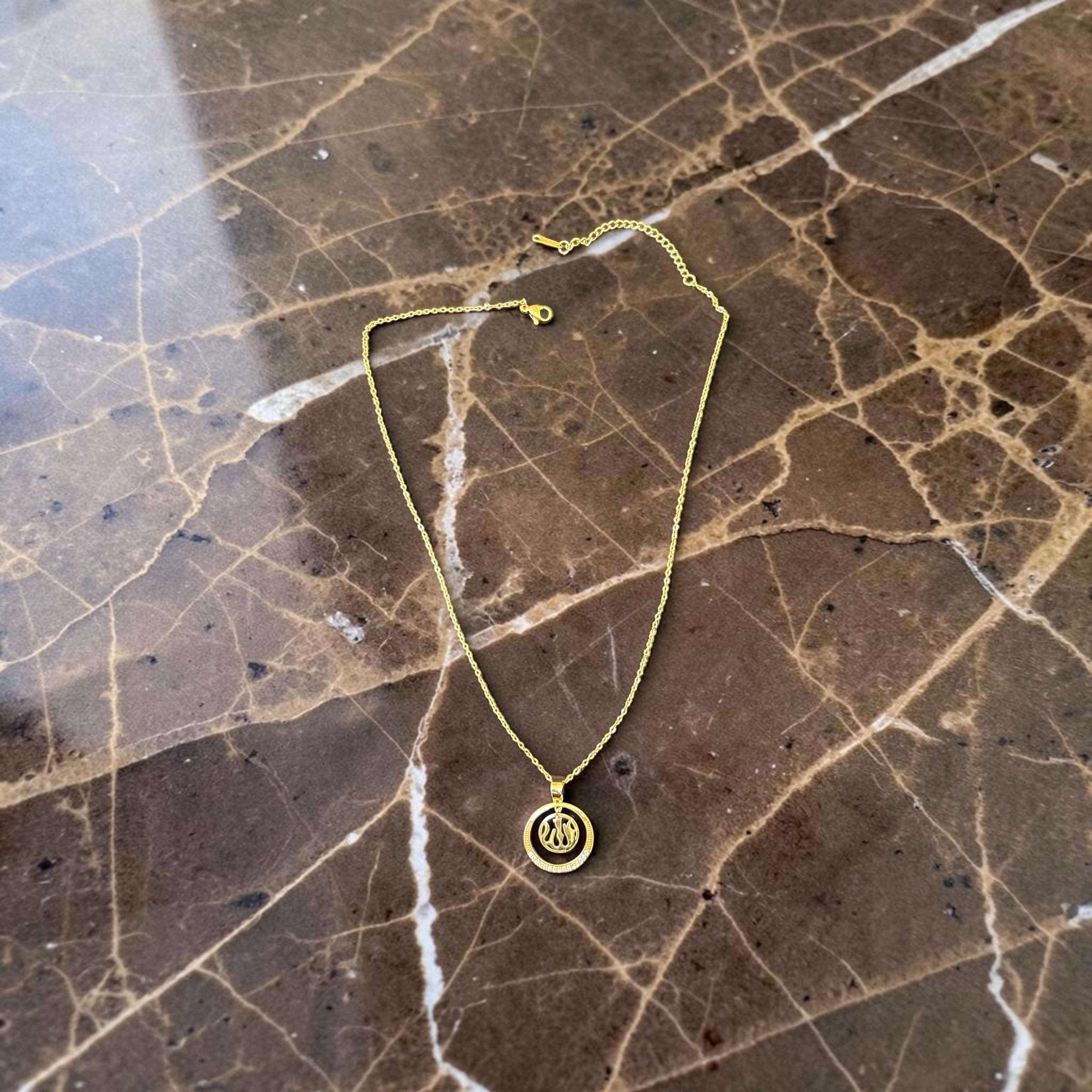 Qurb-e-Ilahi – Allah Signature Pendant Necklace